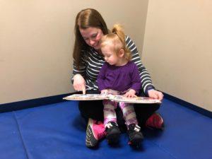 ABC Pediatric Therapy reading picture book